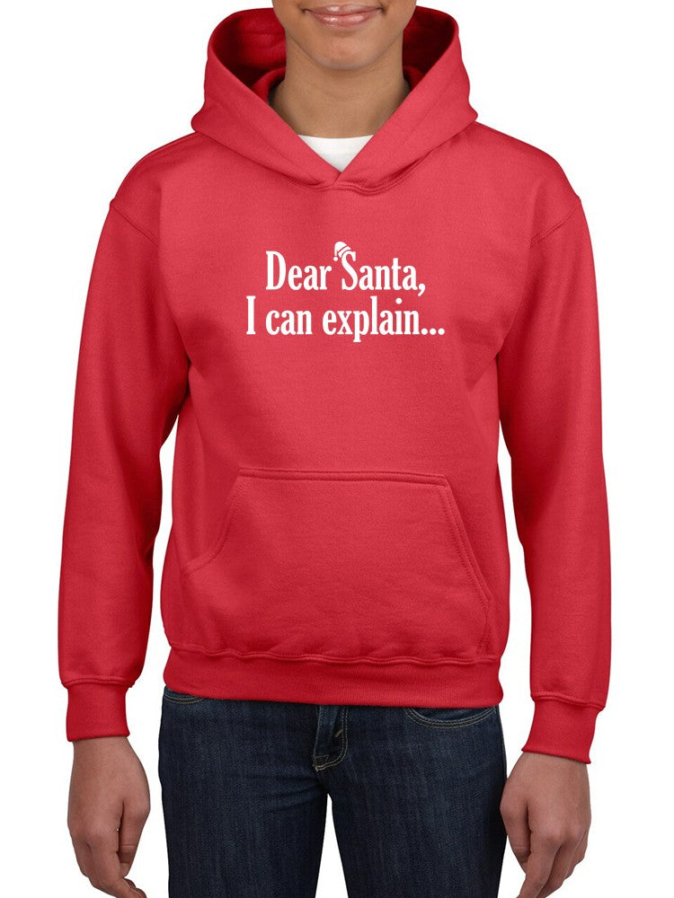 Dear Santa Holiday Hoodie