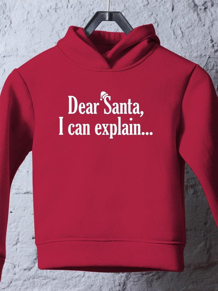 Dear Santa Holiday Hoodie