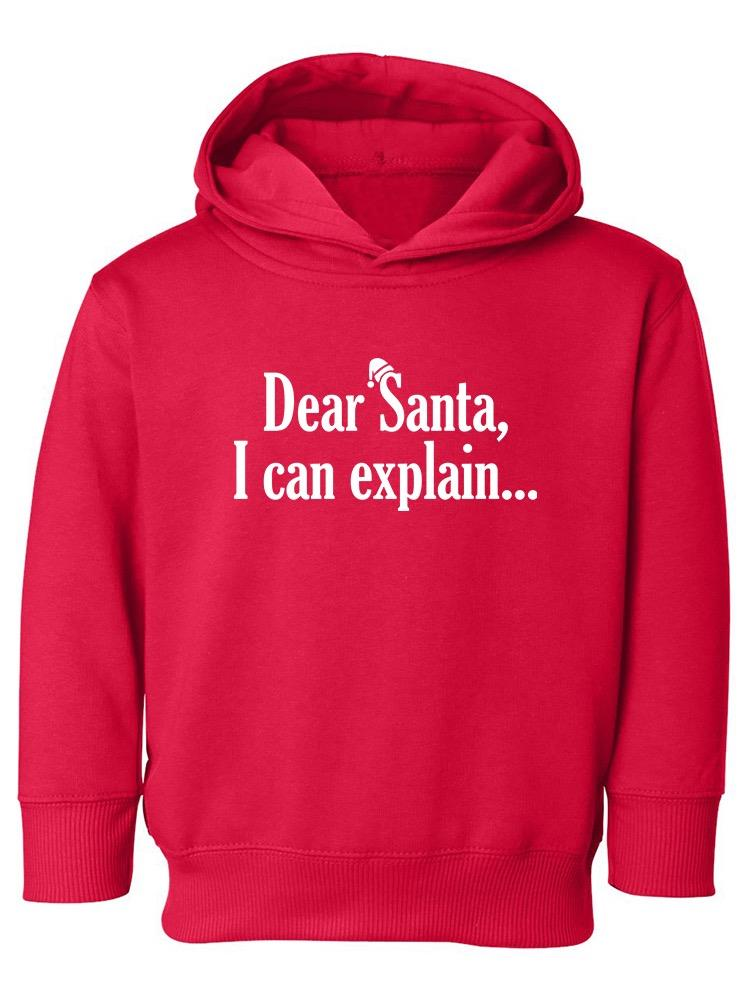 Dear Santa Holiday Hoodie