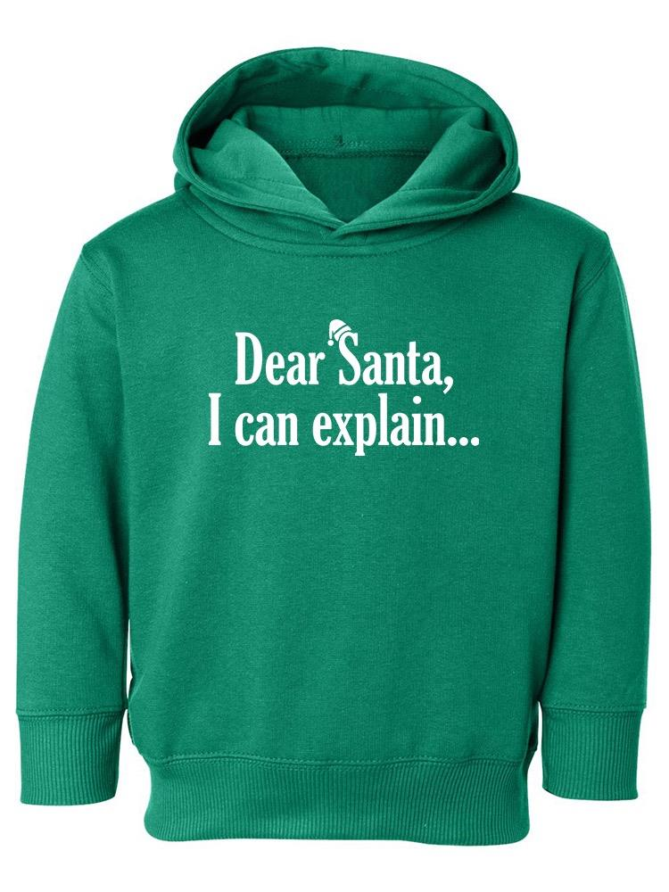 Dear Santa Holiday Hoodie