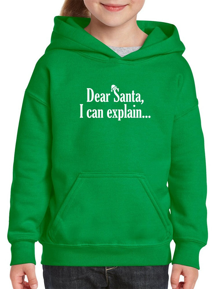 Dear Santa Holiday Hoodie