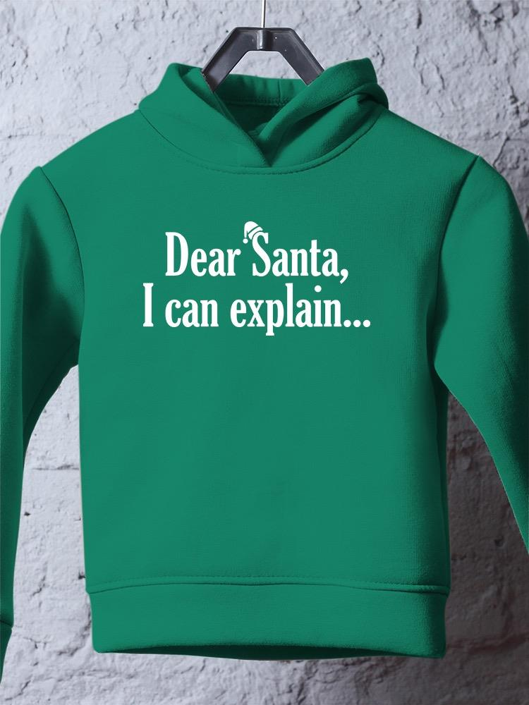 Dear Santa Holiday Hoodie