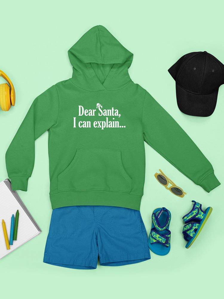 Dear Santa Holiday Hoodie