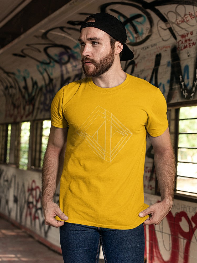 3D Triangles Men's T-shirt