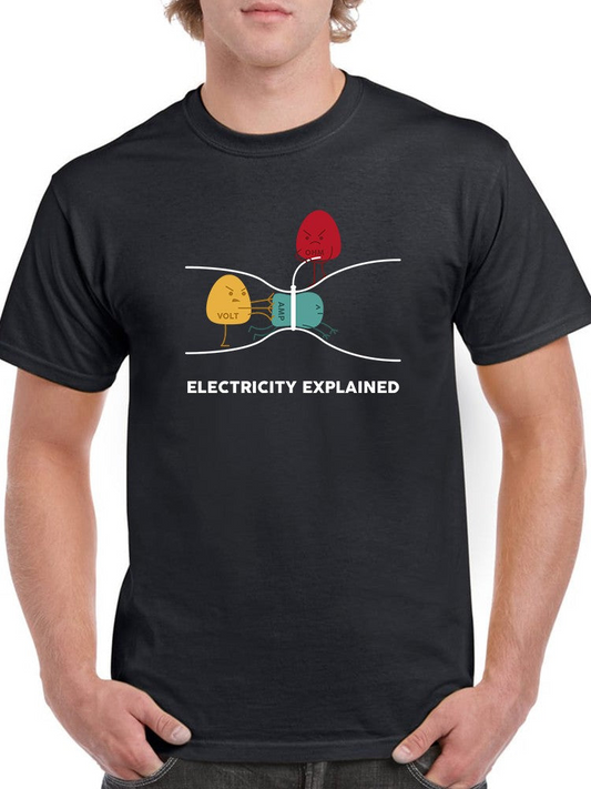 Electricity Tee Men's -GoatDeals Designs