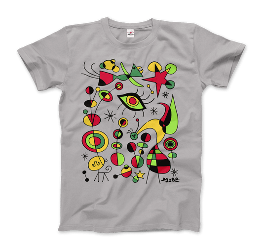 Joan Miro Peces de Colores (Colorful Fish) Artwork T-Shirt