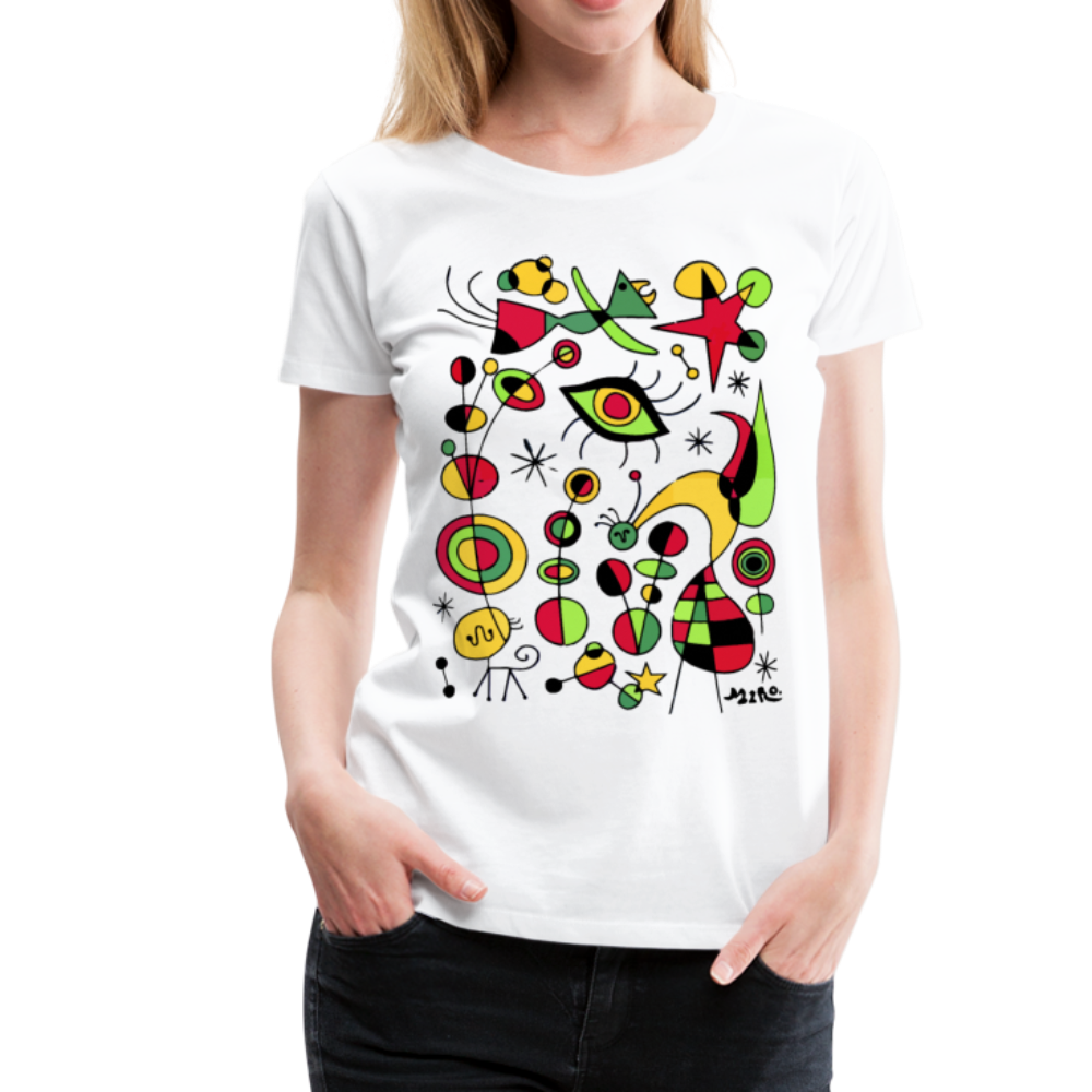 Joan Miro Peces de Colores (Colorful Fish) Artwork T-Shirt