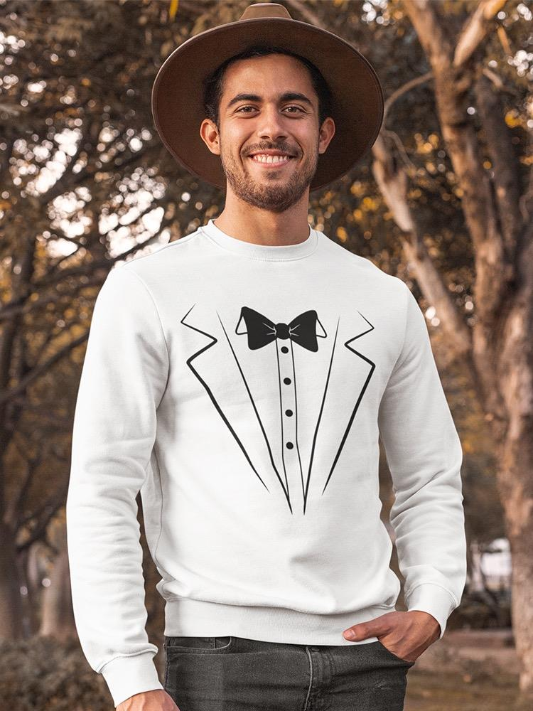 Tux Drawing Sweatshirt Men's -GoatDeals Designs