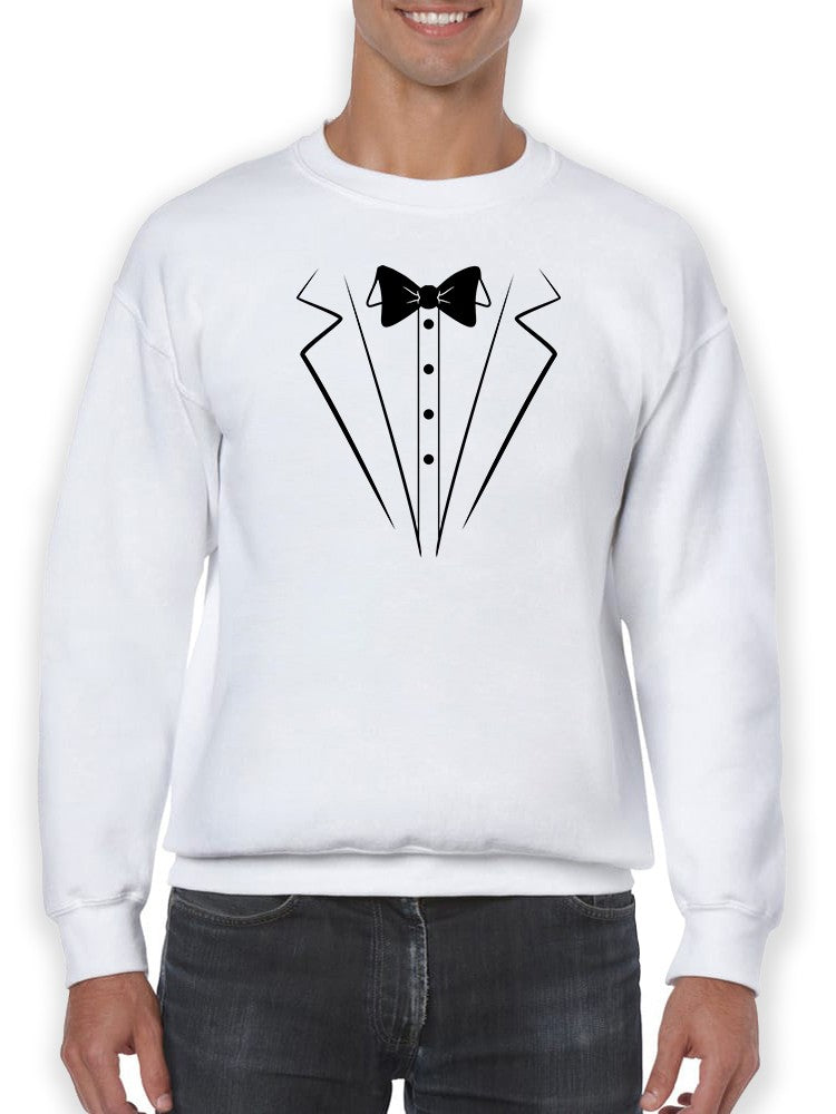 Tux Drawing Sweatshirt Men's -GoatDeals Designs