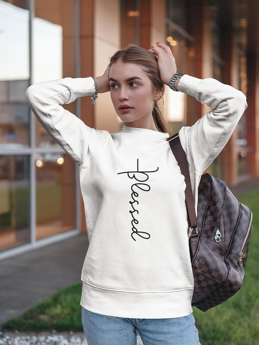 Cozy Blessed Sweatshirt