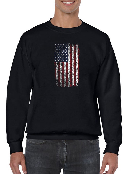 Old Wasted Flag Sweatshirt Men's -GoatDeals Designs