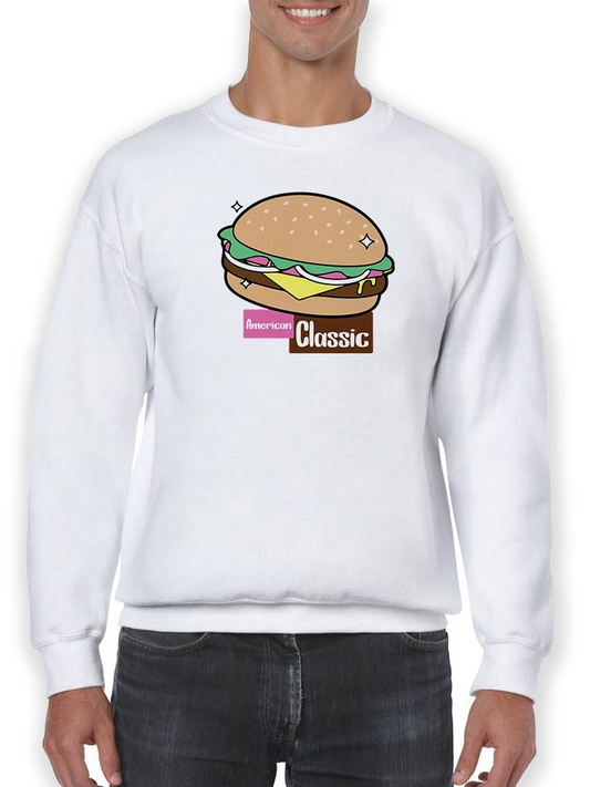 Burger American Classic Sweatshirt Men's