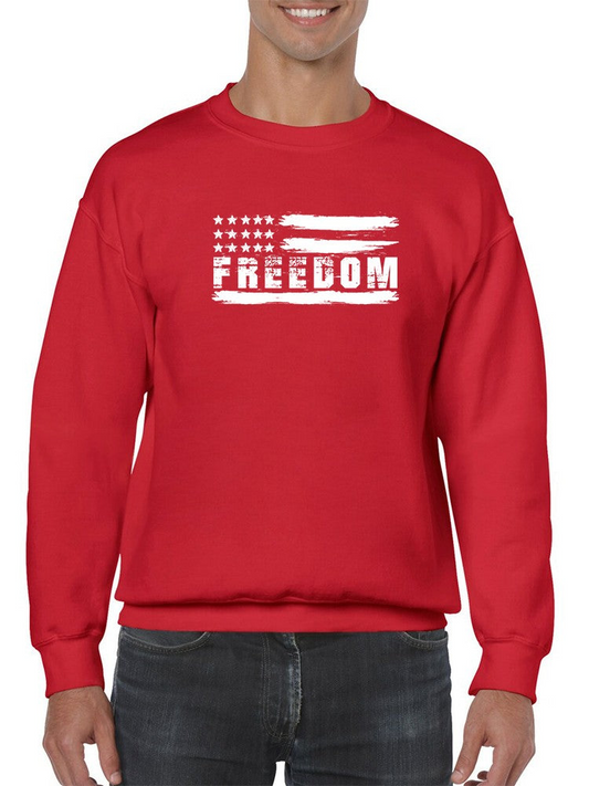 Freedom Stripes Sweatshirt Men's -GoatDeals Designs