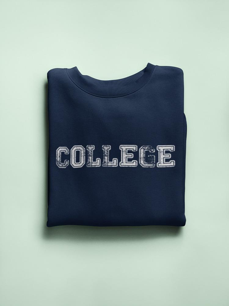 College Men's Sweatshirt