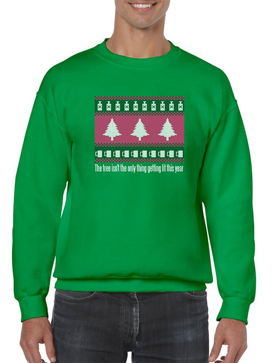 Lit Christmas Men's Apparel