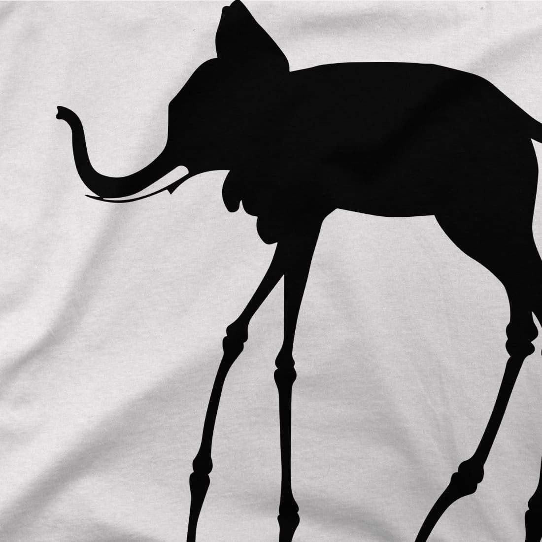 Salvador Dali Elephant Sketch T-Shirt