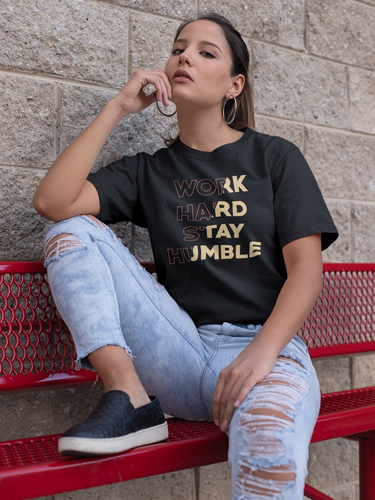 Slogan Stay Humble Women's T-shirt