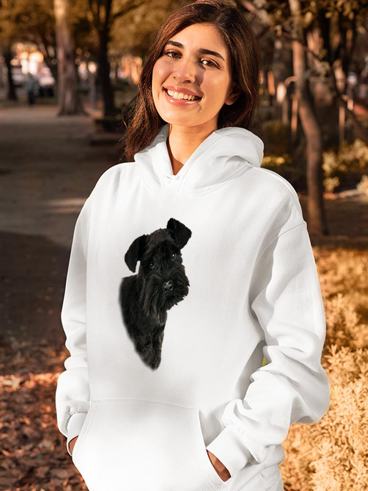 Schnauzer Portrait Hoodie -SPIdeals Designs