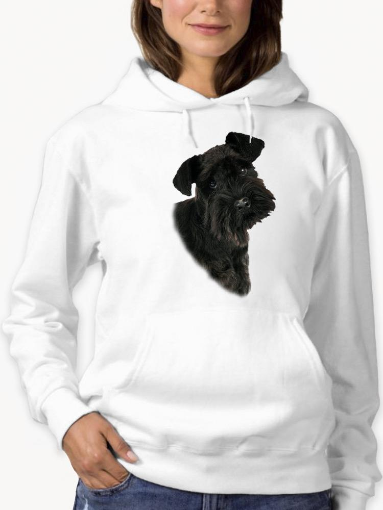 Schnauzer Portrait Hoodie -SPIdeals Designs