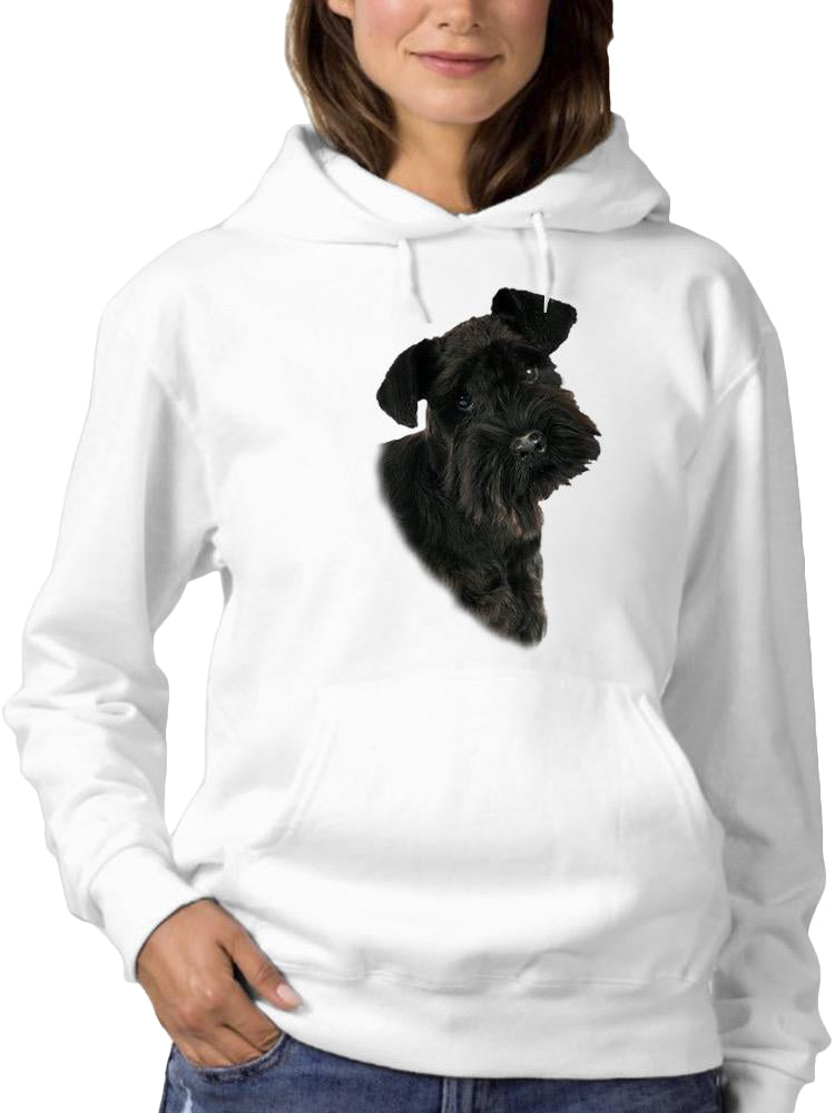 Schnauzer Portrait Hoodie -SPIdeals Designs