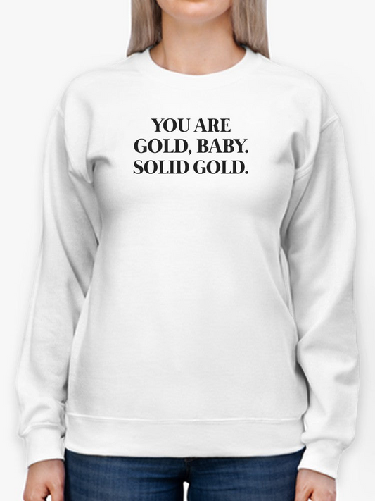 Solid Gold Women's Sweatshirt