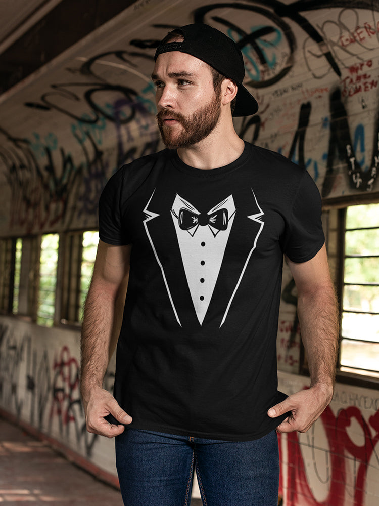 Tuxedo Design Men's T-shirt