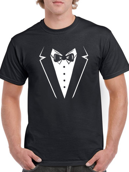 Tuxedo Design Men's T-shirt