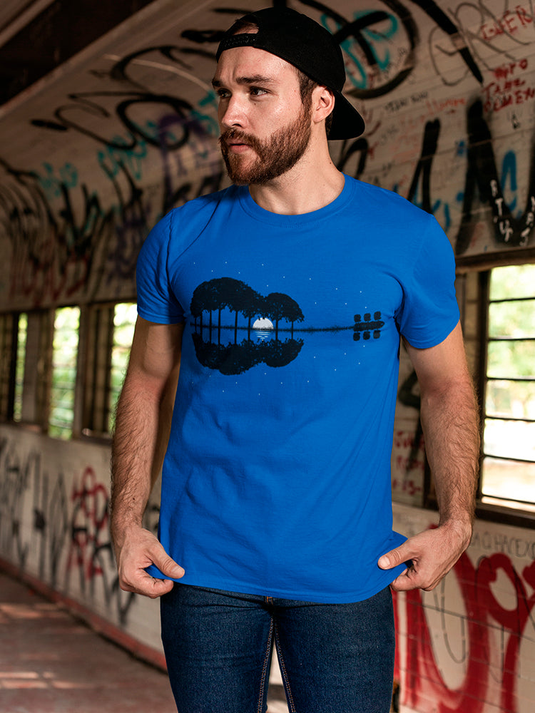 Guitar Midnight Men's T-shirt