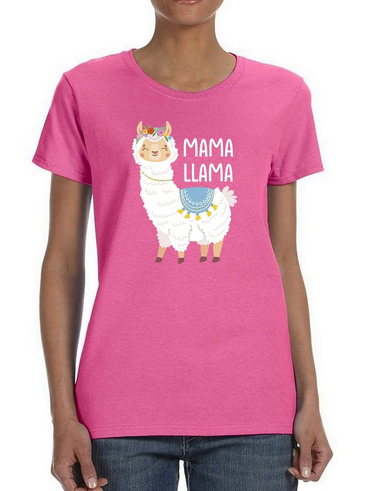 Mama Llama T-Shirt Tee Women's -GoatDeals Designs