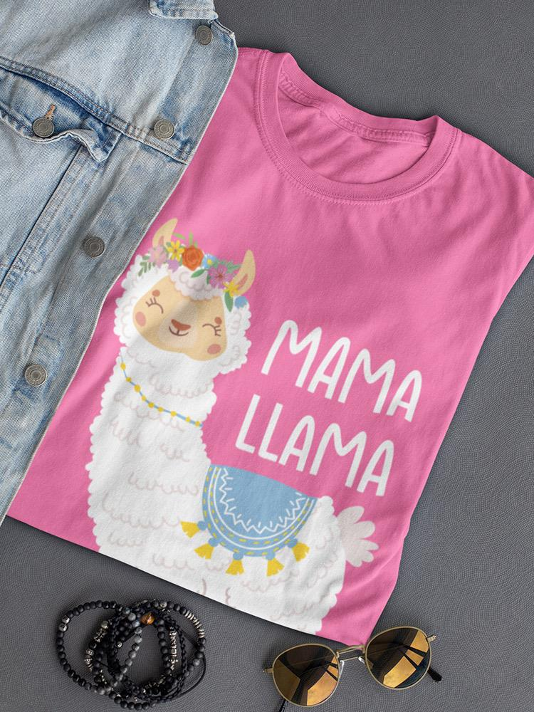 Mama Llama T-Shirt Tee Women's -GoatDeals Designs