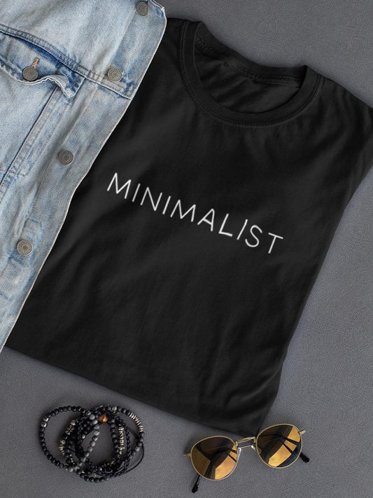 Minimalist. Women's T-shirt