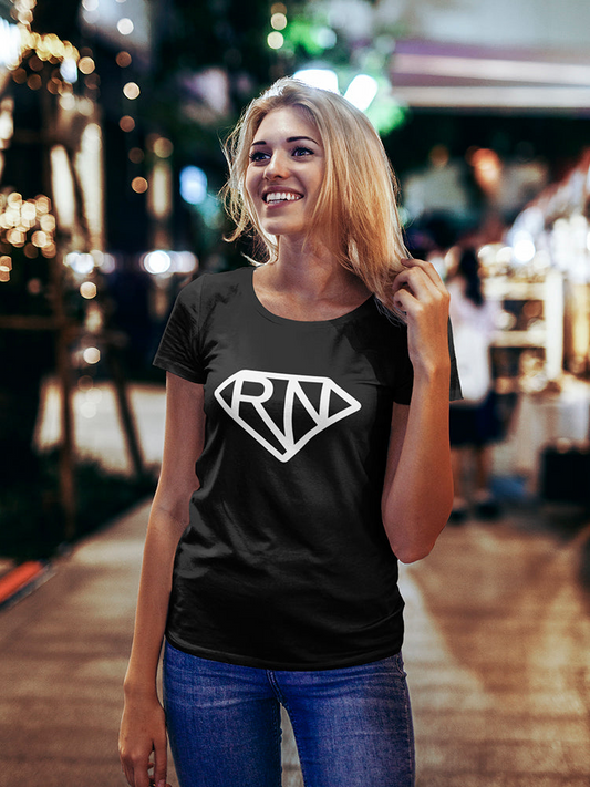 Registered Nurse In Diamond  Women's T-Shirt