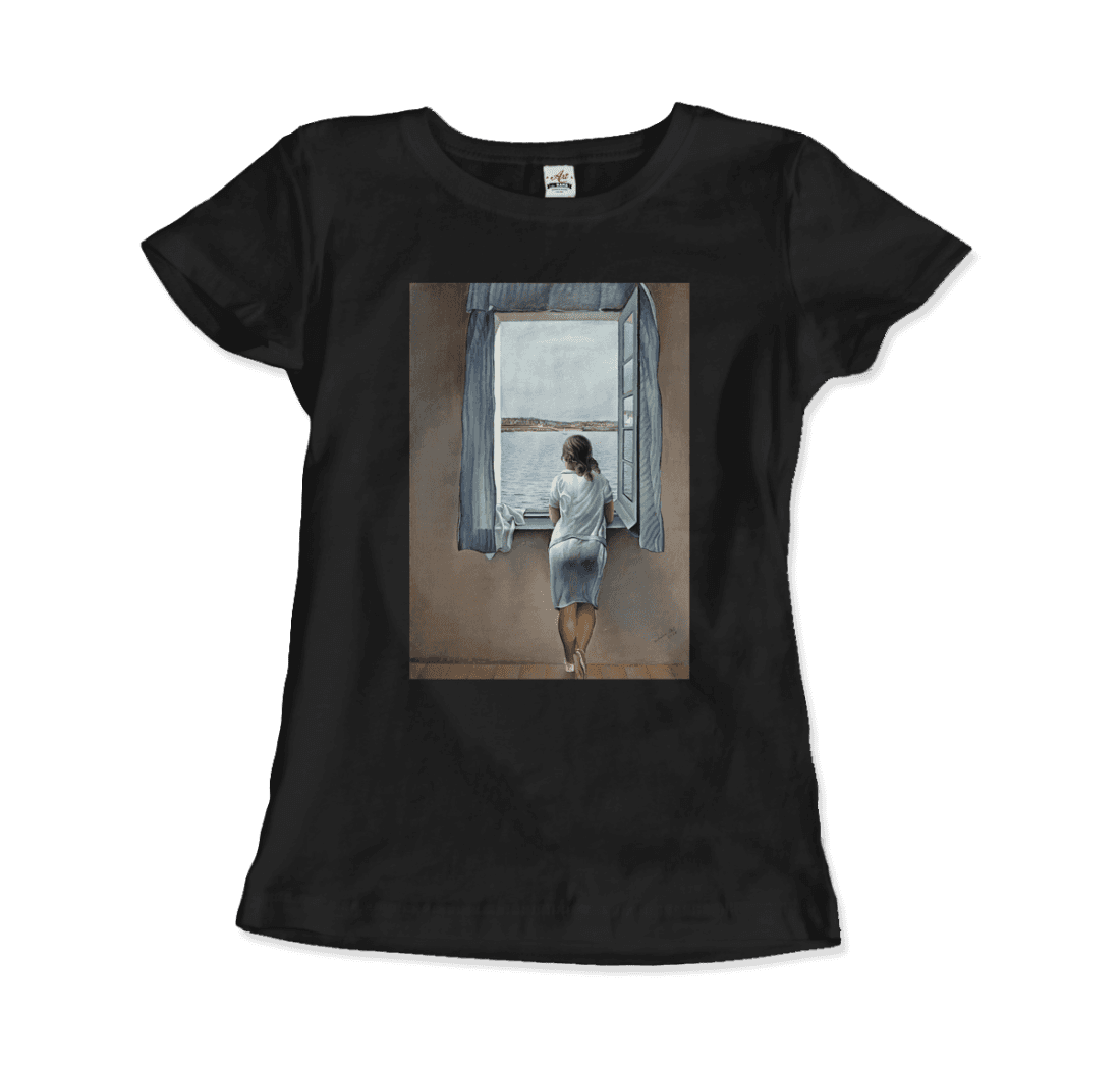 Salvador Dali Young Woman at a Window Artwork T-Shirt