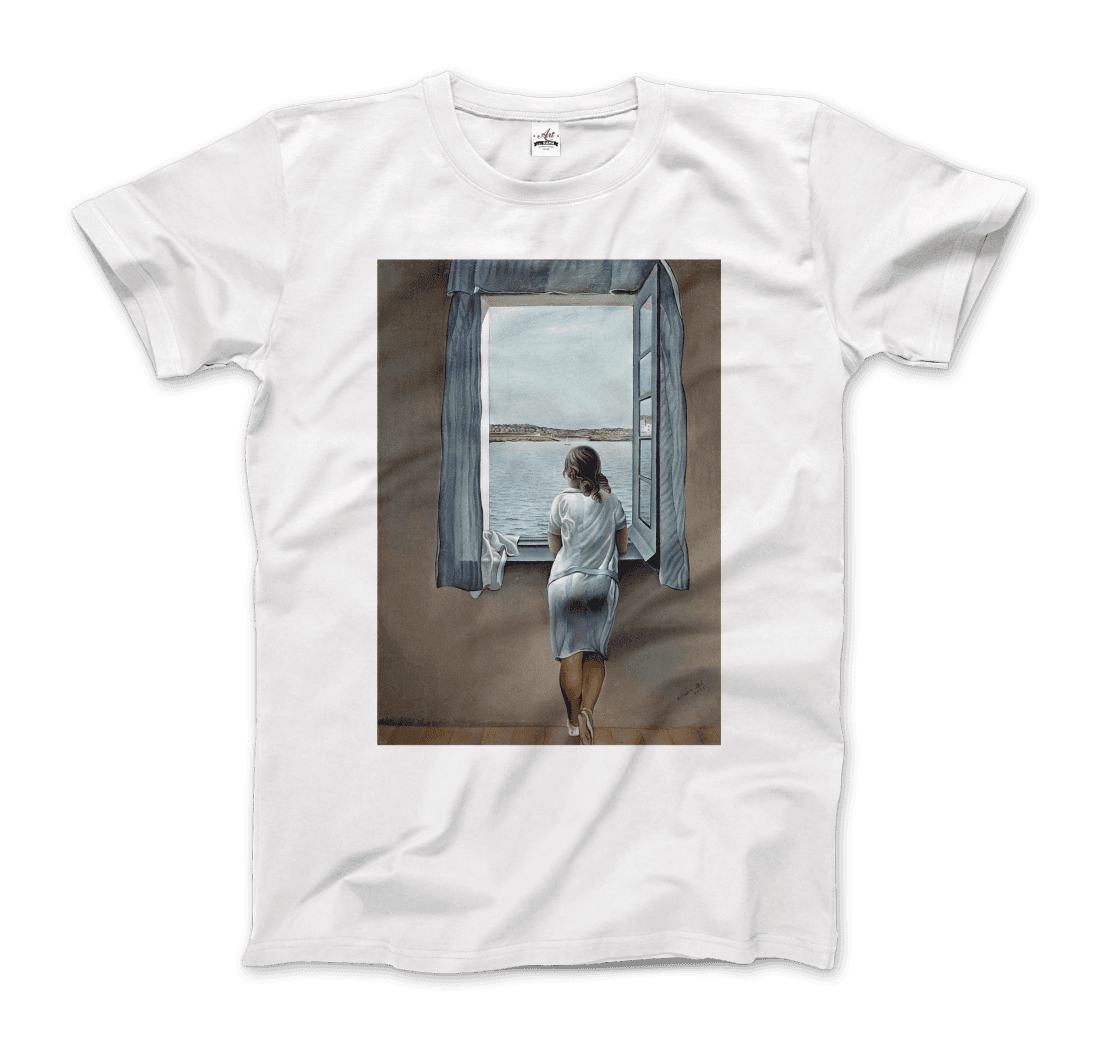 Salvador Dali Young Woman at a Window Artwork T-Shirt