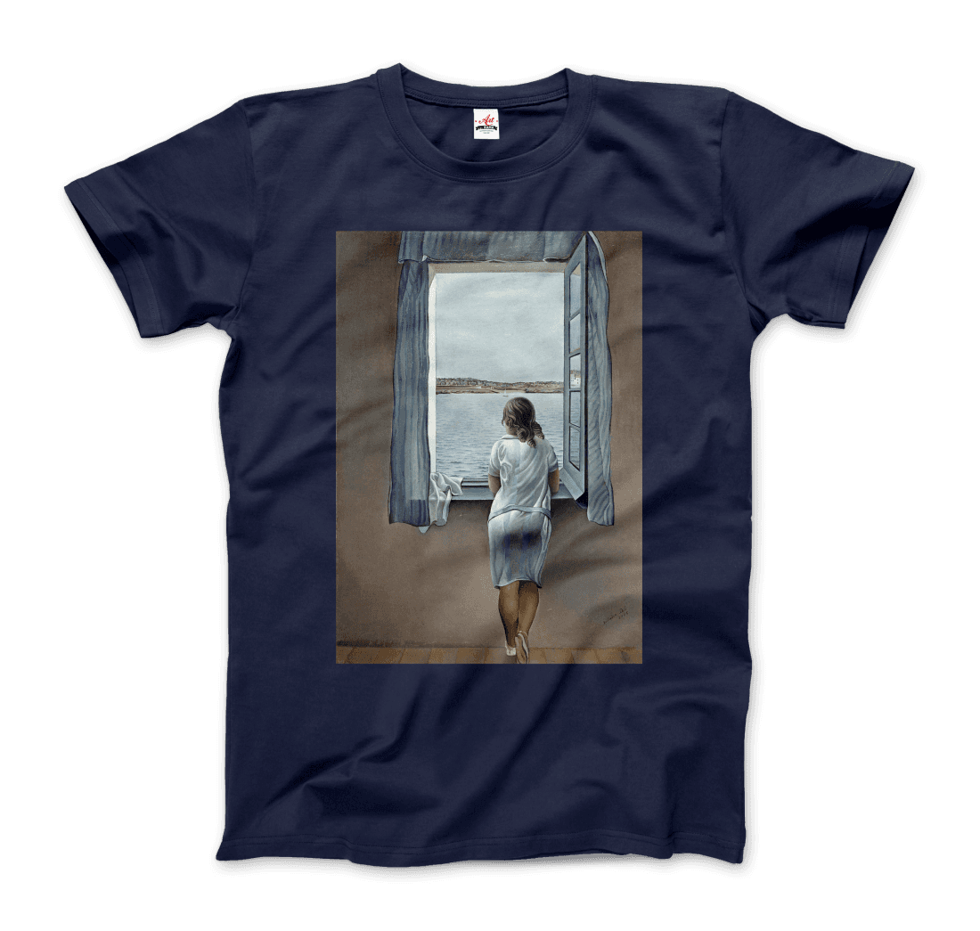 Salvador Dali Young Woman at a Window Artwork T-Shirt