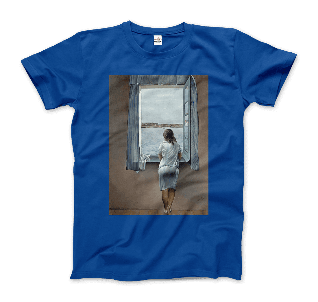 Salvador Dali Young Woman at a Window Artwork T-Shirt