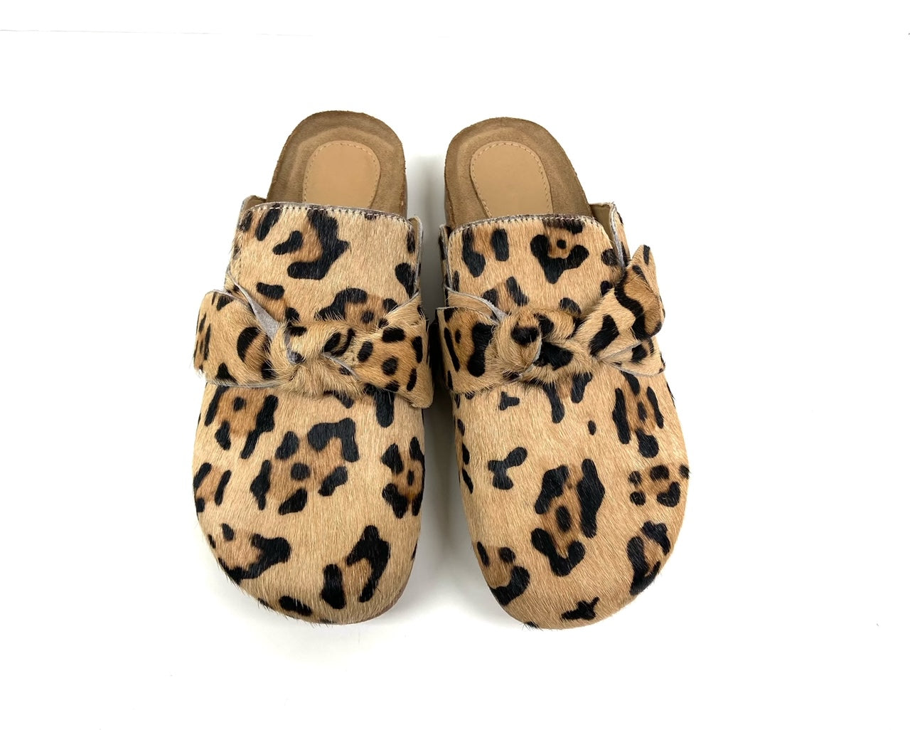 Zoe Corky Haircalf Slippers