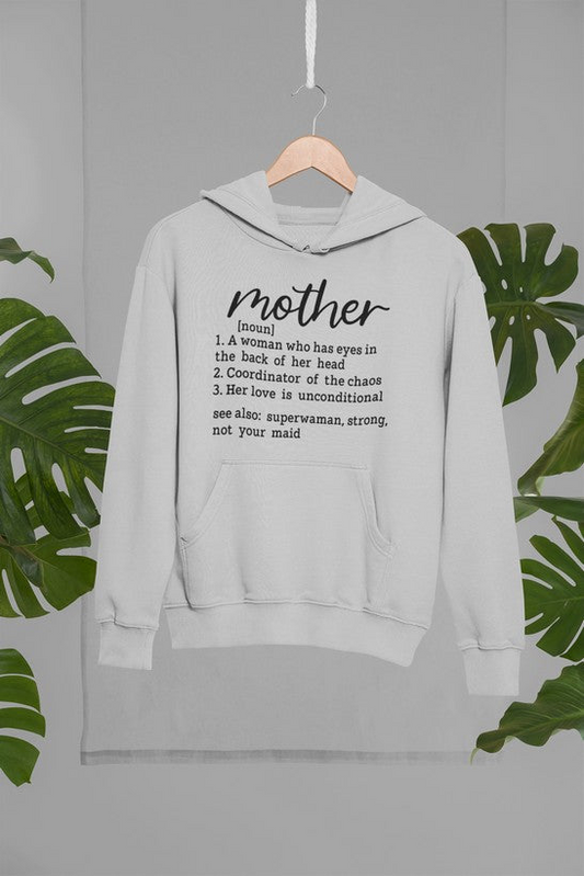 Mom Noun Hoodie