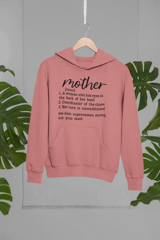 Mom Noun Hoodie