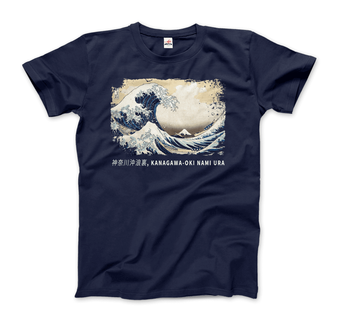 The Great Wave off Kanagawa Artwork T-Shirt