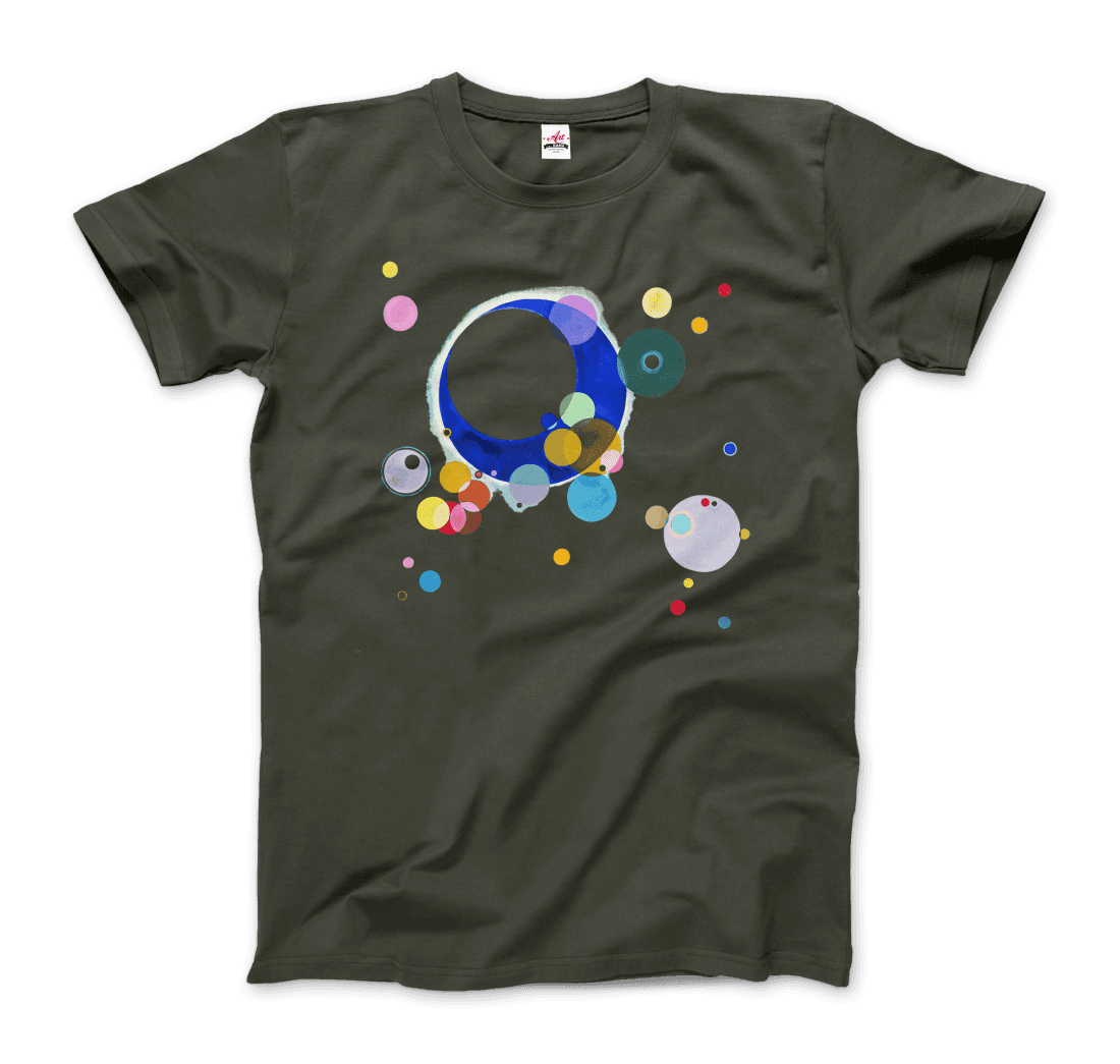 Wassily Kandinsky Several Circles, 1926 Artwork T-Shirt