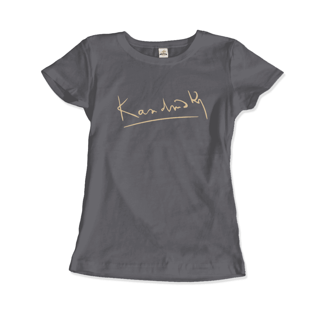 Wassily Kandinsky Signature Art T-Shirt