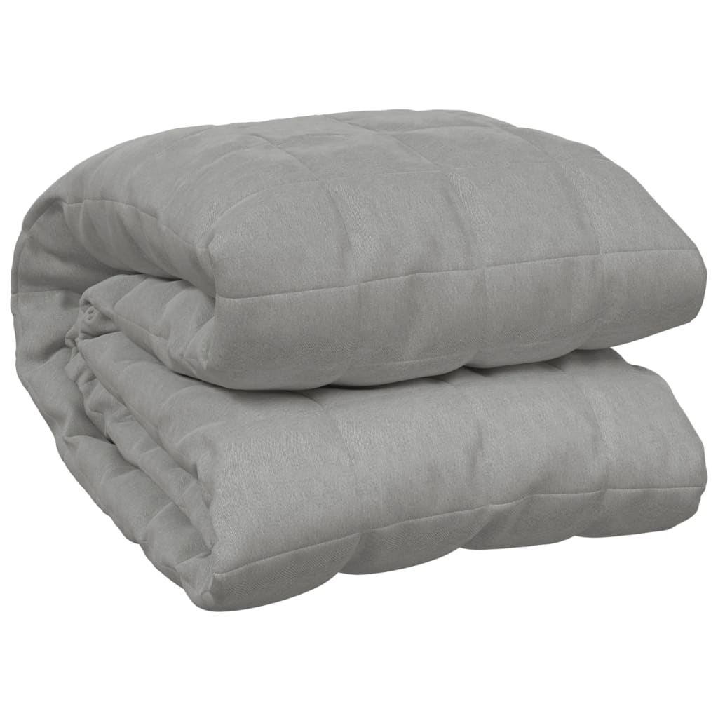 22lb Queen Light Gray Weighted Blanket