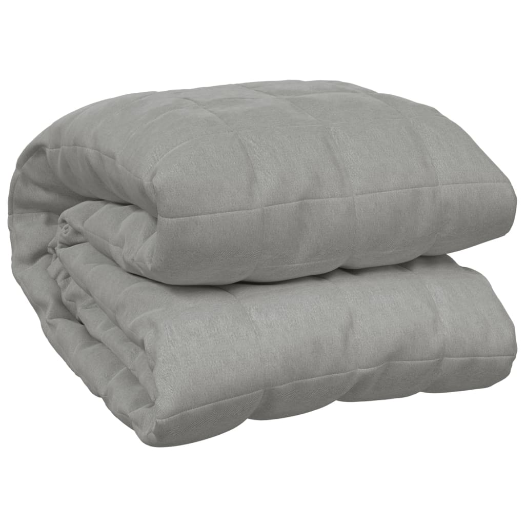 13lb Queen Light Gray Weighted Blanket