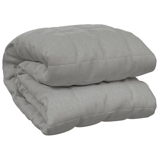 13lb Queen Light Gray Weighted Blanket