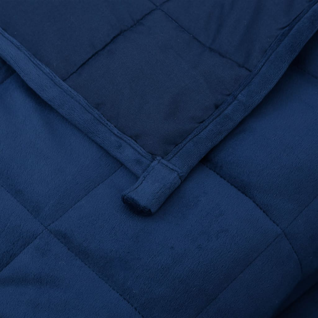 22lb Queen Blue Weighted Blanket