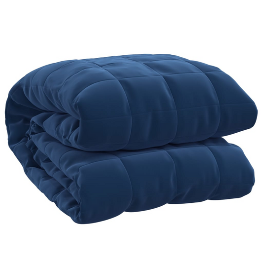 13lb Queen Blue Weighted Blanket