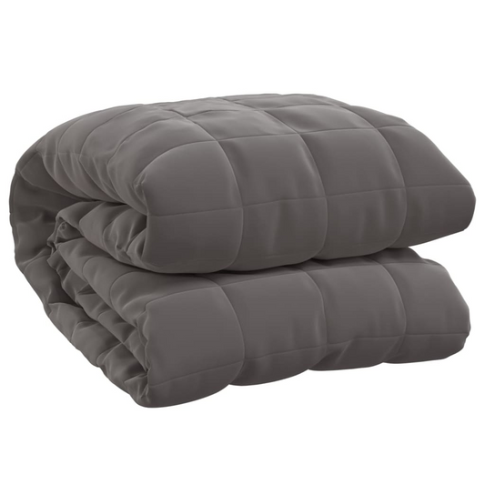 22lb Queen Dark Gray Weighted Blanket