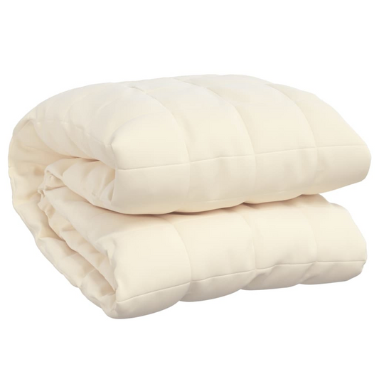 24lb King Cream Weighted Blanket