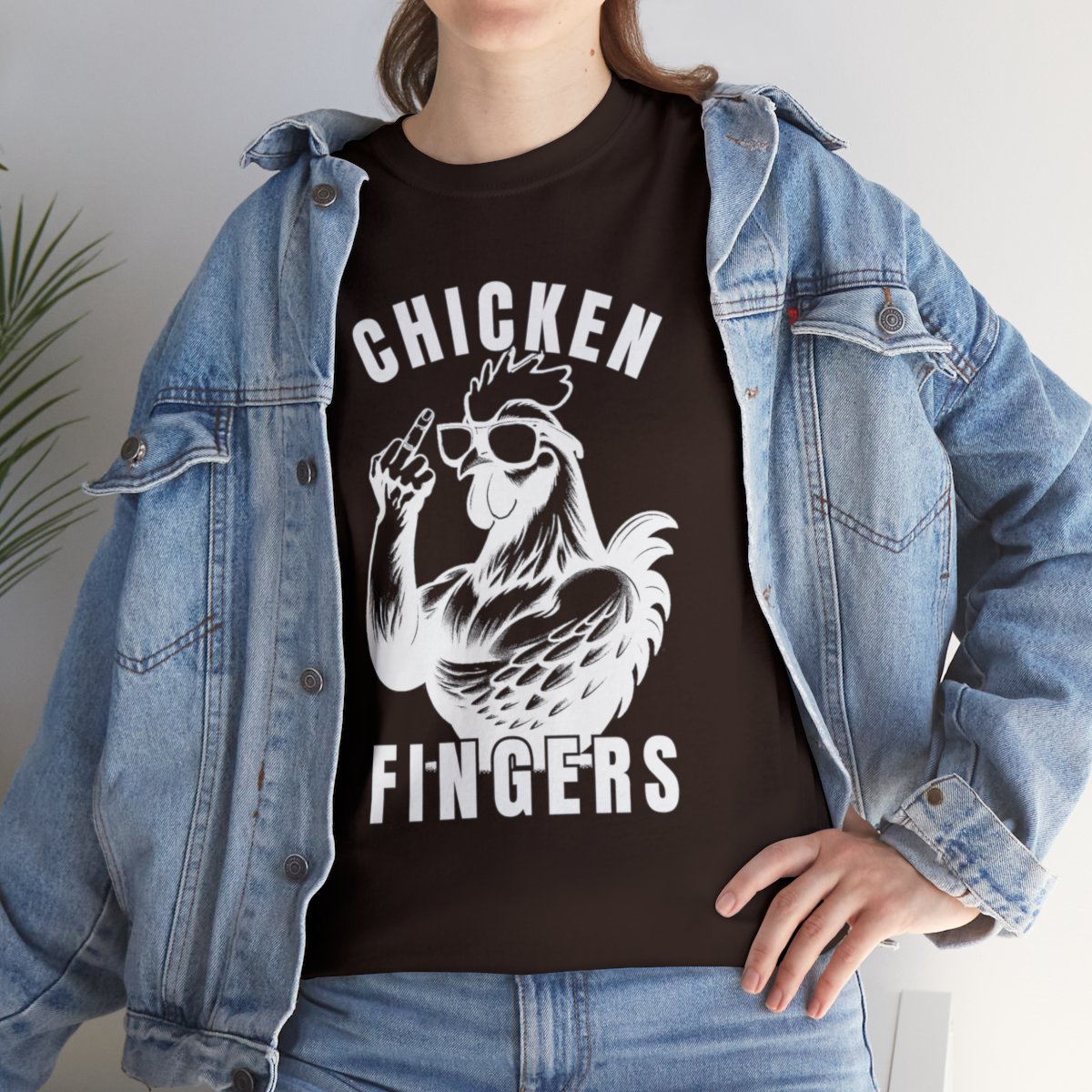 Funny Chicken Humor T Shirts With Good Vibes Crazy Saying Unisex Cotton Tee